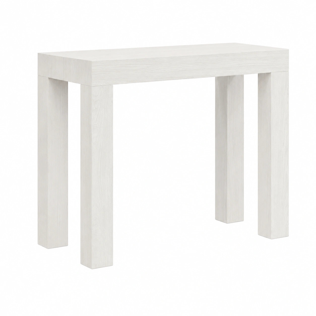 Table, extensible, coloris blanc, pour les espaces de vie