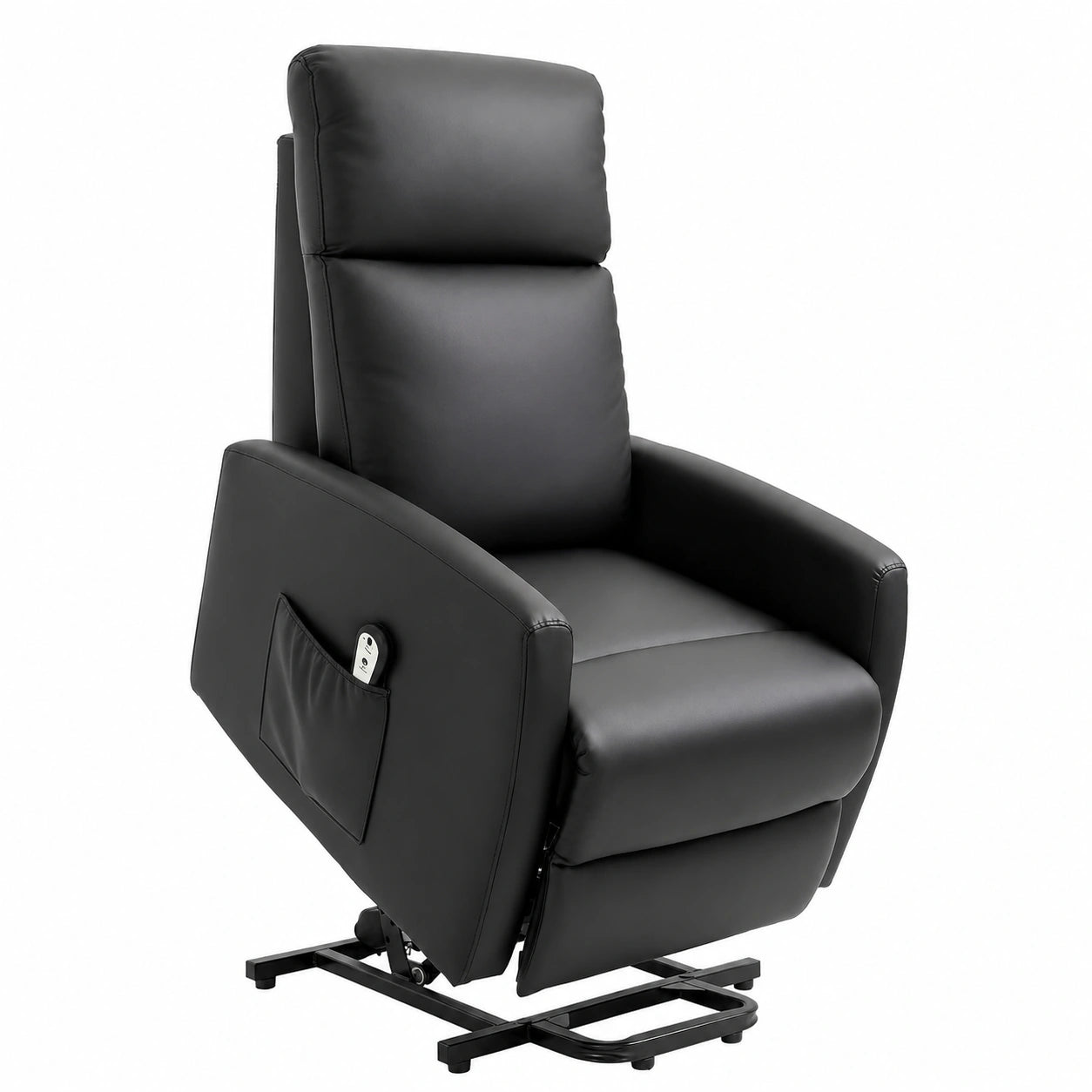 Fauteuil, réglable, coloris noir, pour le salon ou la chambre