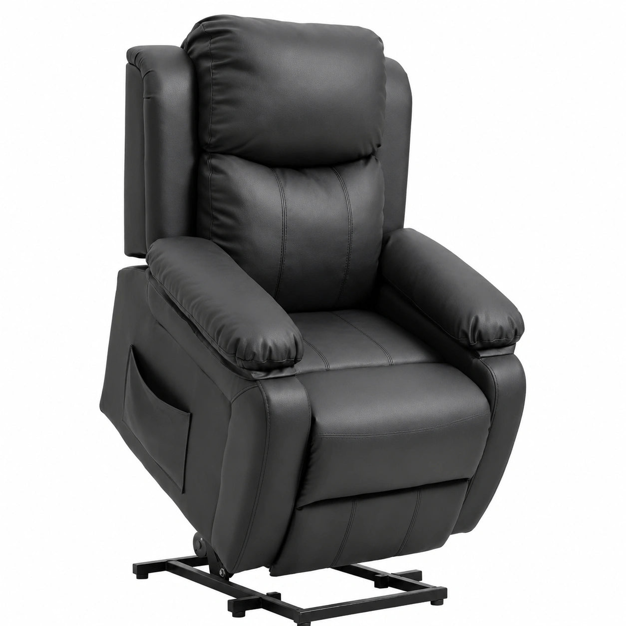 Fauteuil relax, coloris noir, pour le salon
