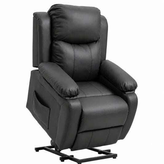 Fauteuil relax, coloris noir, pour le salon